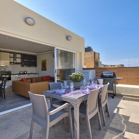 Valletta Luxe 3-Bedroom Duplex Penthouse With Sea View Terrace And Jacuzzi Экстерьер фото