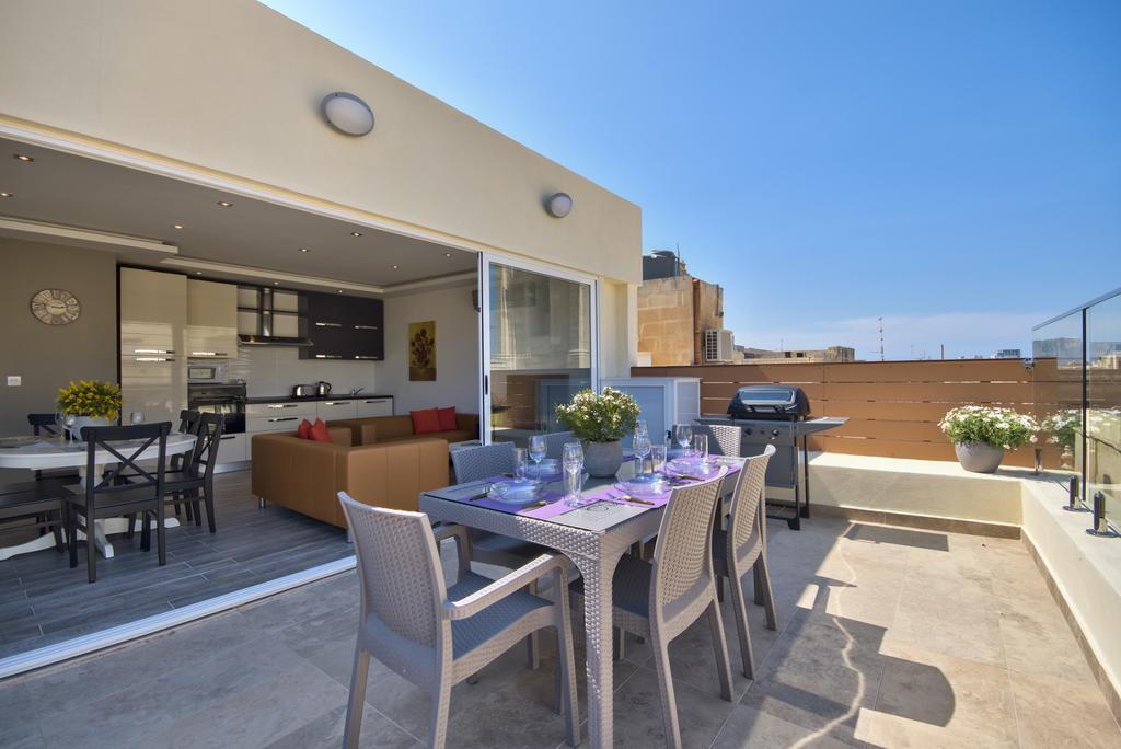 Valletta Luxe 3-Bedroom Duplex Penthouse With Sea View Terrace And Jacuzzi Экстерьер фото